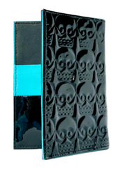 Porta Pasaporte Tzompantli / Calavera Chica
